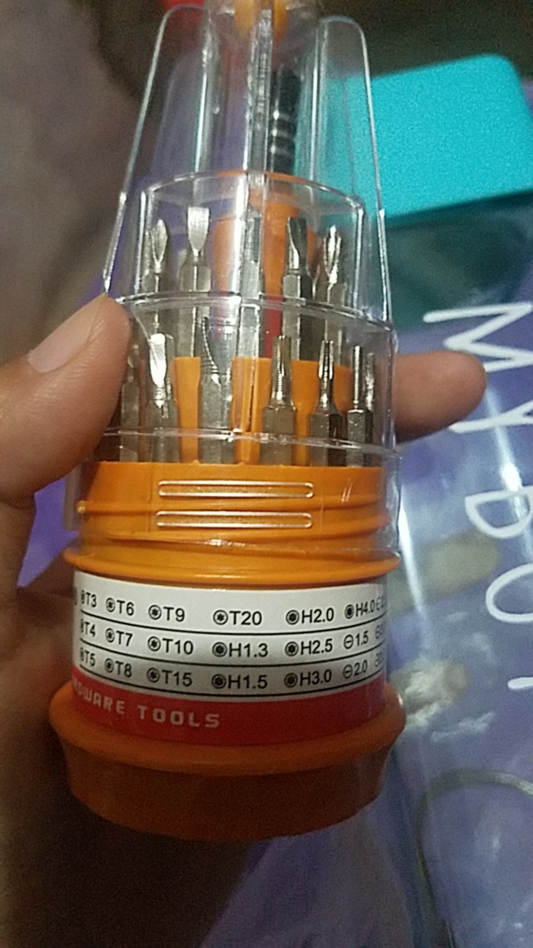 A-004 Obeng Set 31in1 / Obeng Set Telur / Obeng Mini Service Elektronik Hp Sr