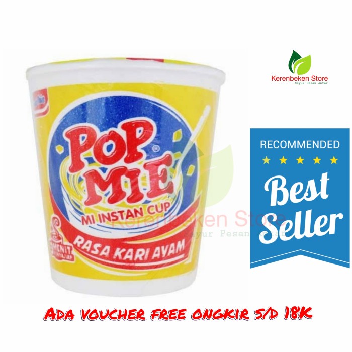 

popmie - pop mie kuah rasa kari ayam