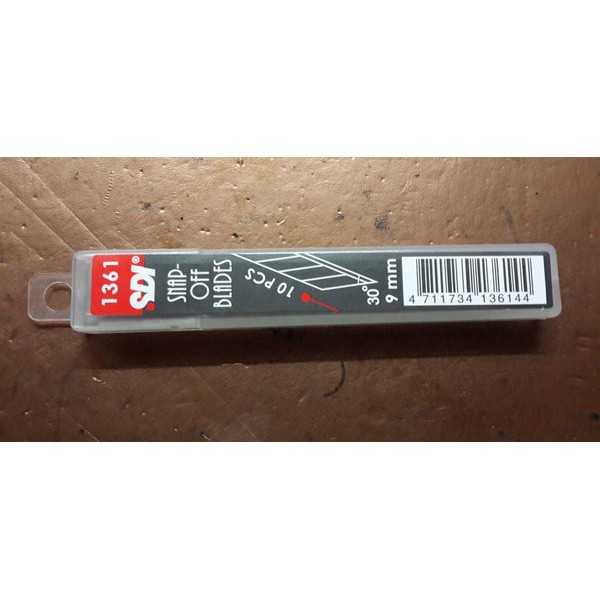 

Free Ongkir Refill / Isi Pen Cutter SDI 1361 (Snap Off Blades) Murah