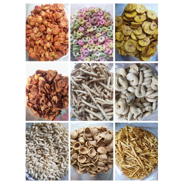 

Aneka Keripik Camilan Snack lebaran Kiloan 250gr