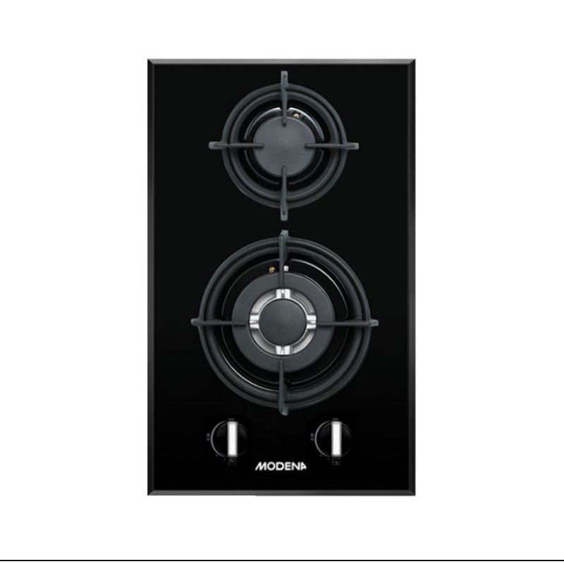 (Harga promo) Kompor tanam Modena Bh 1325 / 2 tungku baja / Safety gas