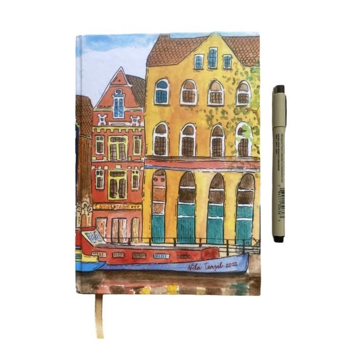 

Jurnalku Journal Book Diary A5 Polos The Nila Tanzil Collection Amsterdam