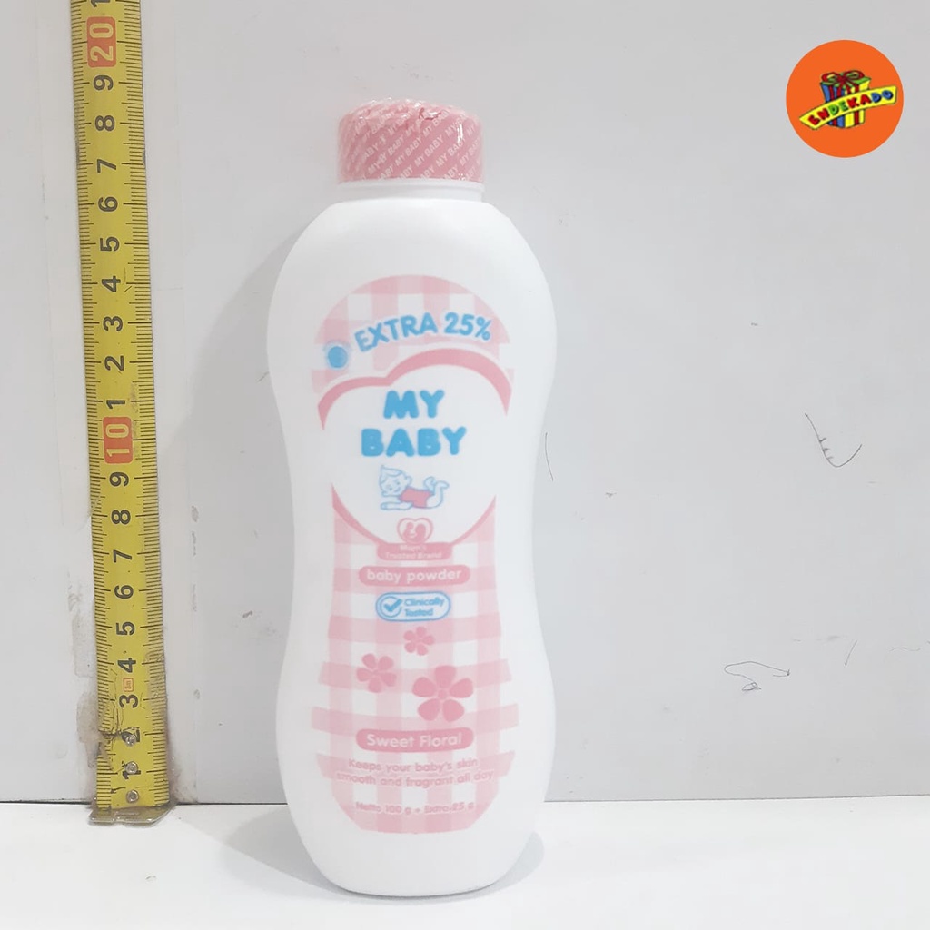 MAKASSAR! MY BABY POWDER 100G+25G - Bedak Bayi