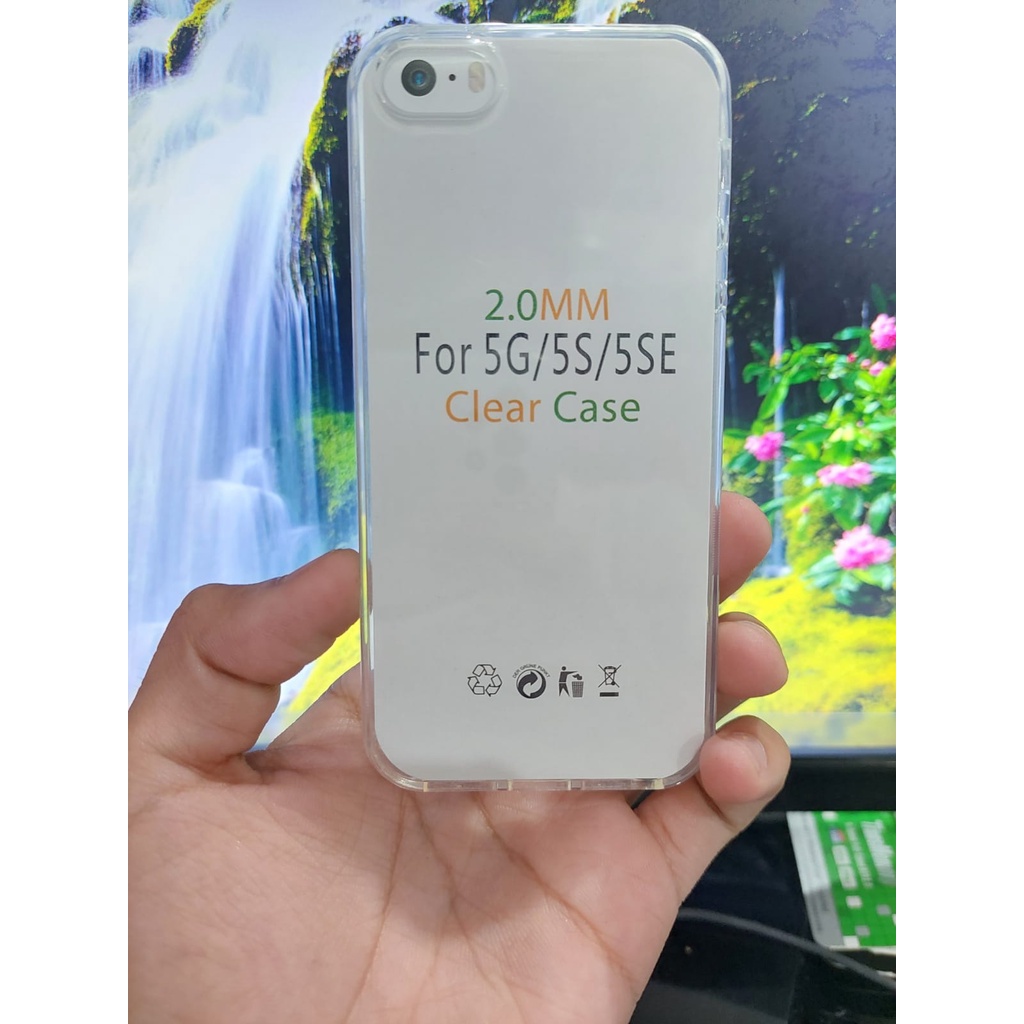 SoftCase OEM Transparan iPhone 5 5G 5S 5SE 4.0 Inchi UltraThin 2.0mm SUPER CLEAR