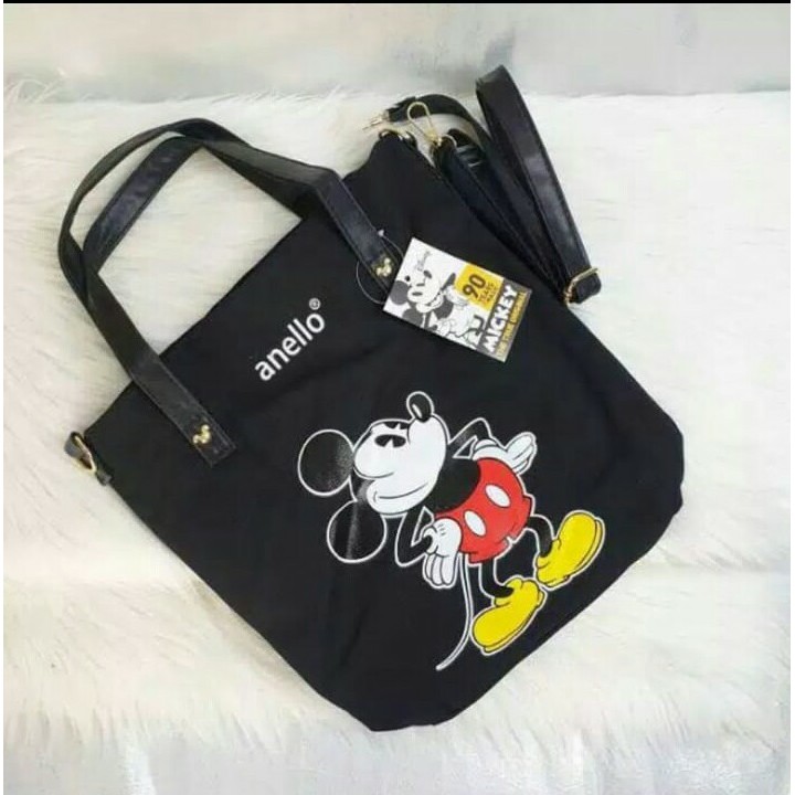 Tote Bag Mickey / Tas Bahu Wanita / Tas Selempang Terbaru