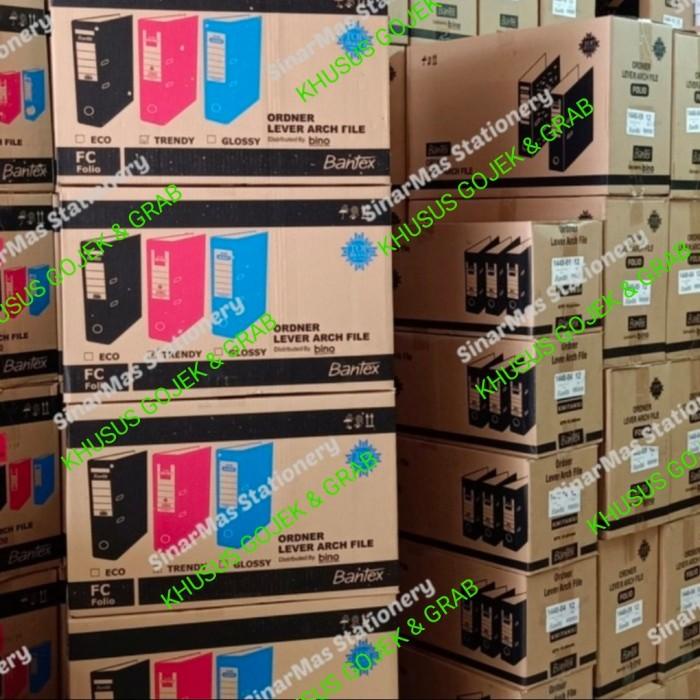 

Okner Bantex Trendy Folio / F4 (1 Box 12 Pcs ) Khusus Link Gojek /Grab - Biru