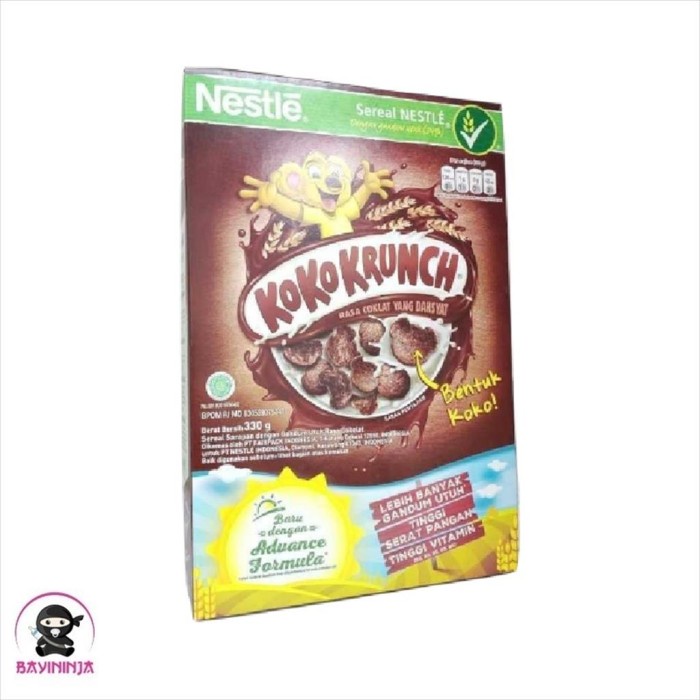 

NESTLE KOKO KRUNCH Sereal Gandum Cokelat Box 330 g - BARU