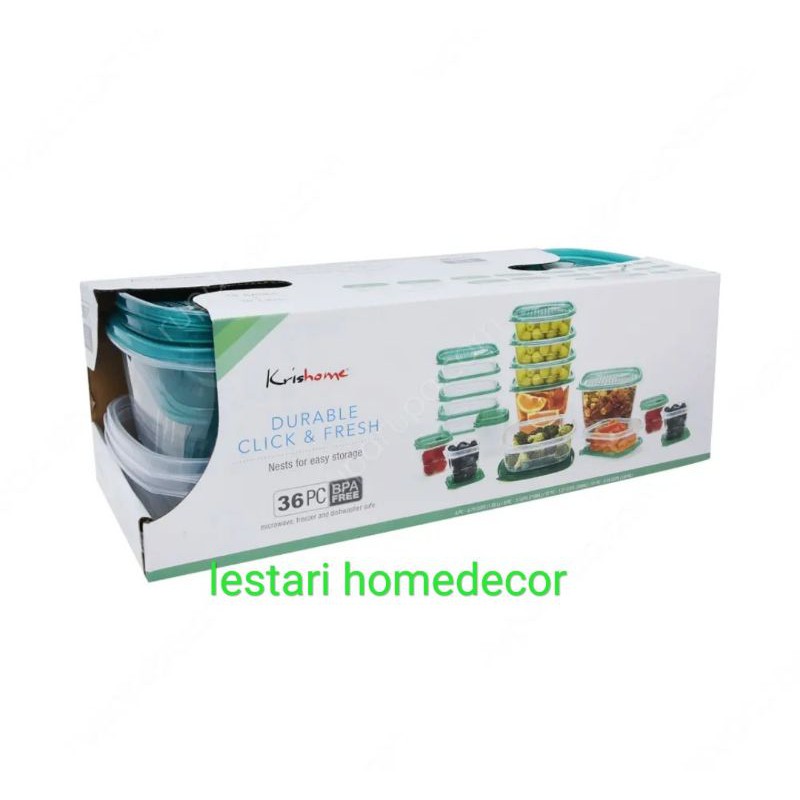 Ace - Krishome Set wadah makanan / FOOD STORAGE  