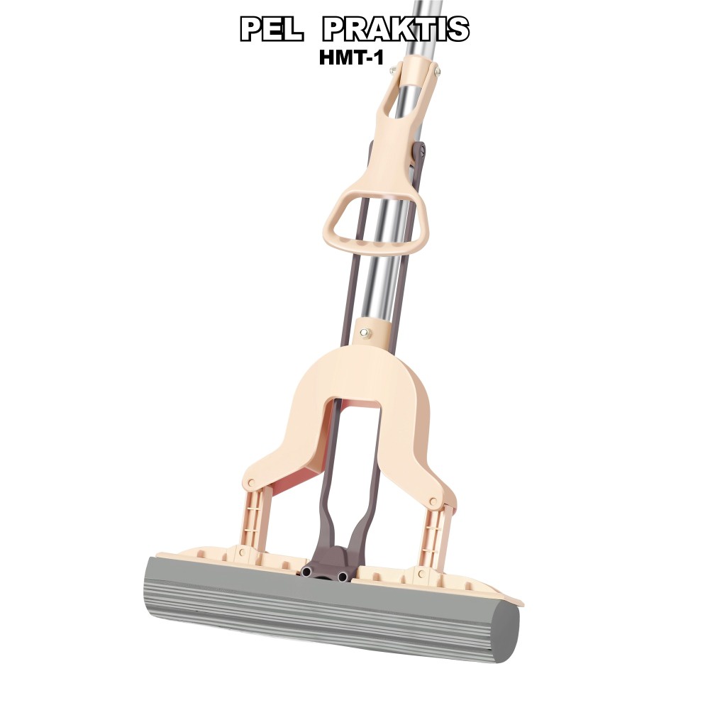 Barnik88 Alat Pel Lantai Spons Ultra Mop Spongy 28 Cm Alat Pel Sponge Pembersih Lantai Pemeras Kain pel Karet Praktis