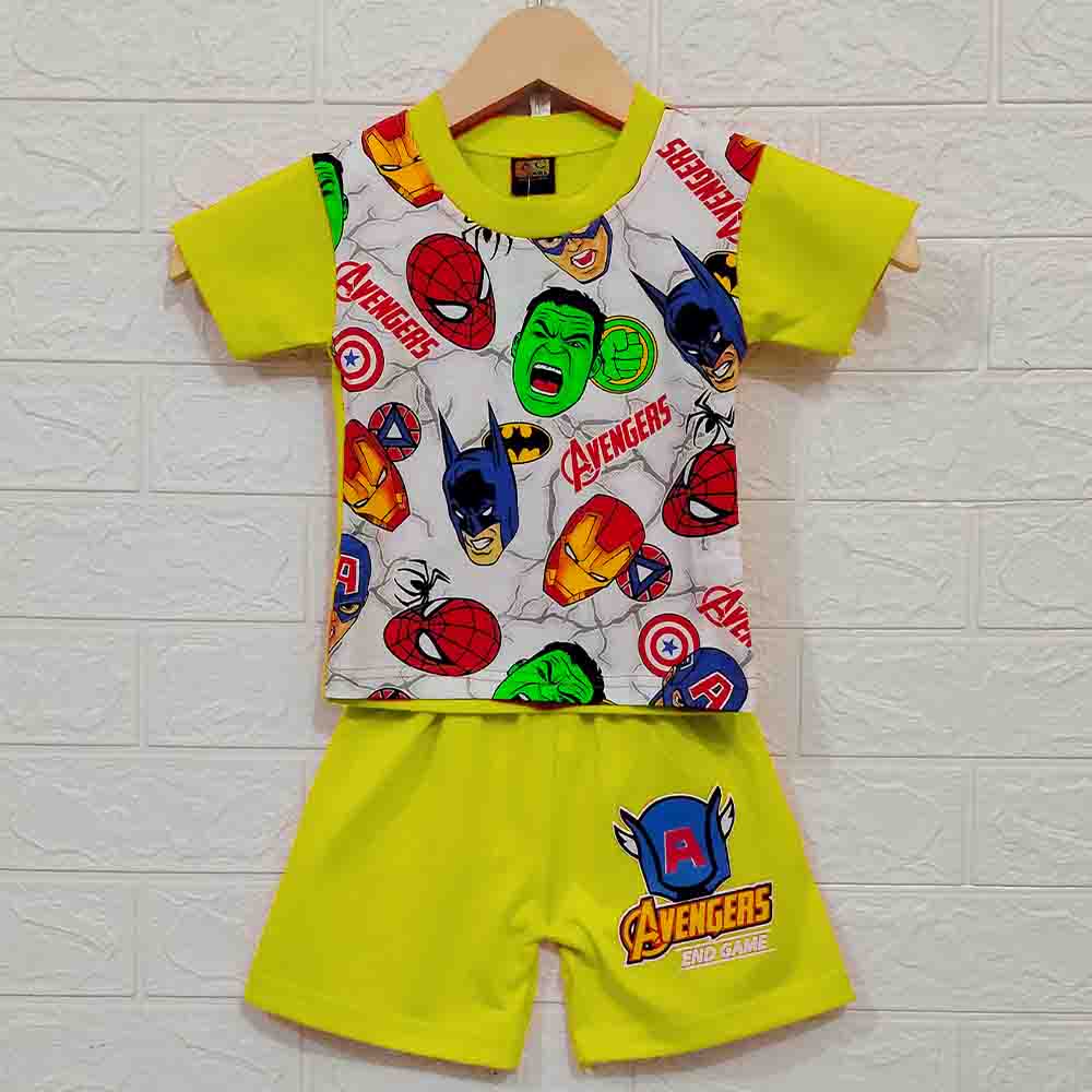 MKids88 - Baju Setelan KAOS Anak / Bayi Avenger