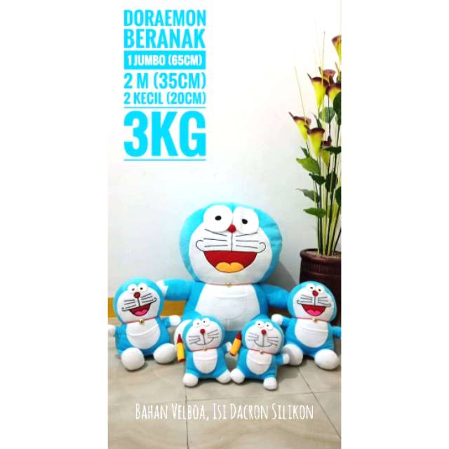 BONEKA DORAEMON BONEKA DORAEMON BERANAK BONEKA DORAEMON JUMBO