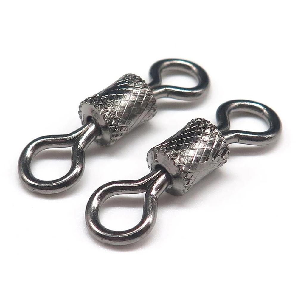 QUINTON Mancing Putar Alat Pancing 50PCS/Lot Laut Memancing Safety Snap Bahan Stainless Steel Untuk Carp Rolling Swivel