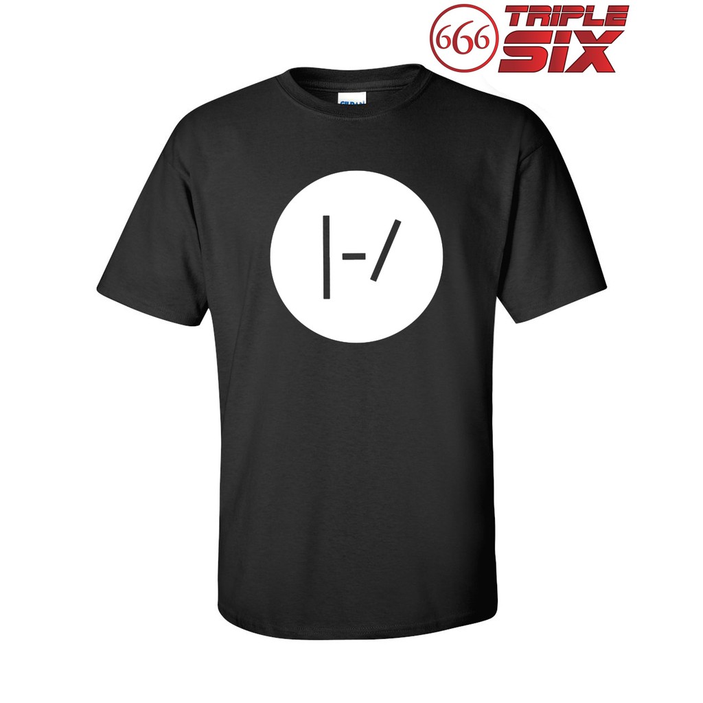 Kaos T Shirt Twenty One Pilots BLACK