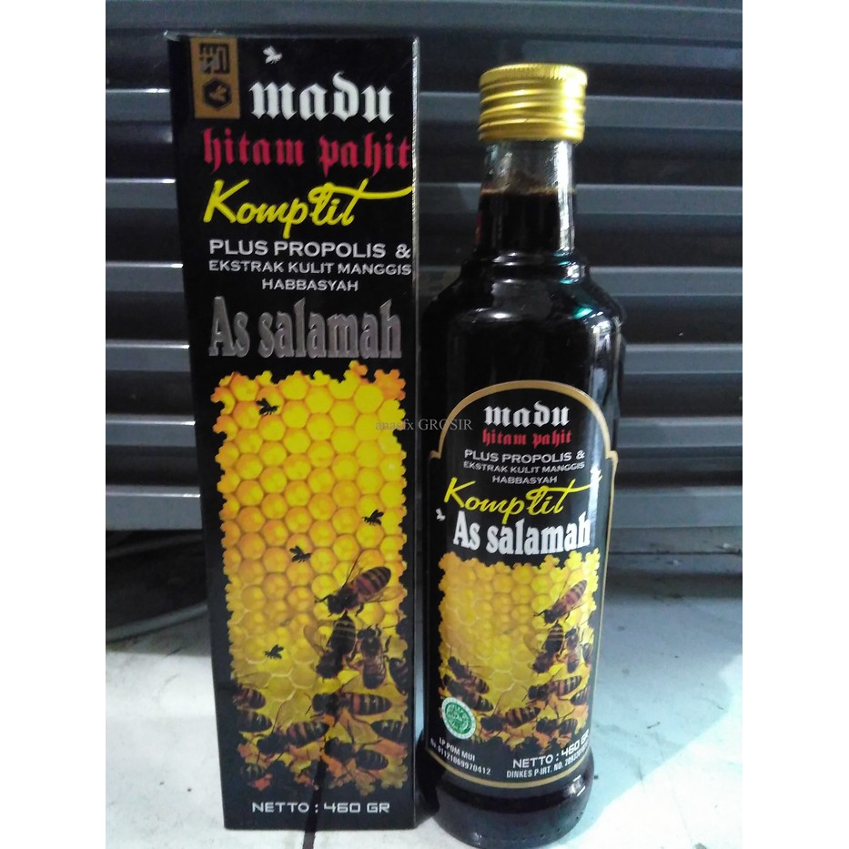 

Madu Hitam Pahit Komplit As SalamahPlus Propolis 460 gr - MMD2303