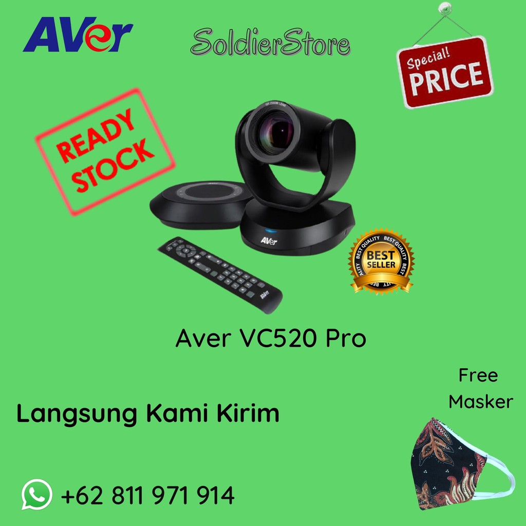 Aver VC520 Pro - Garansi Resmi 1 Tahun - Camera