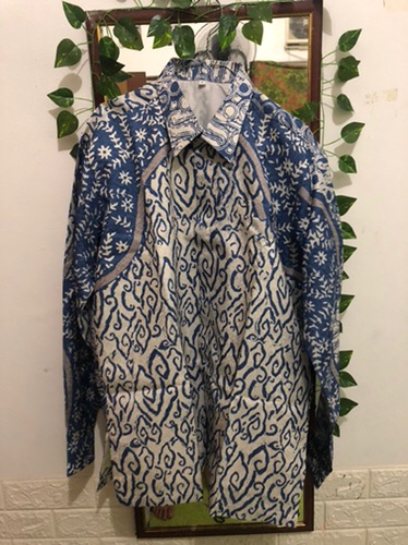 Zayba Set Batik Viscose Lace / Outer Batik With Lace / Set Batik