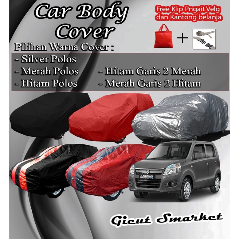 selimut sarung cover body mobil karimun free pengikat ban