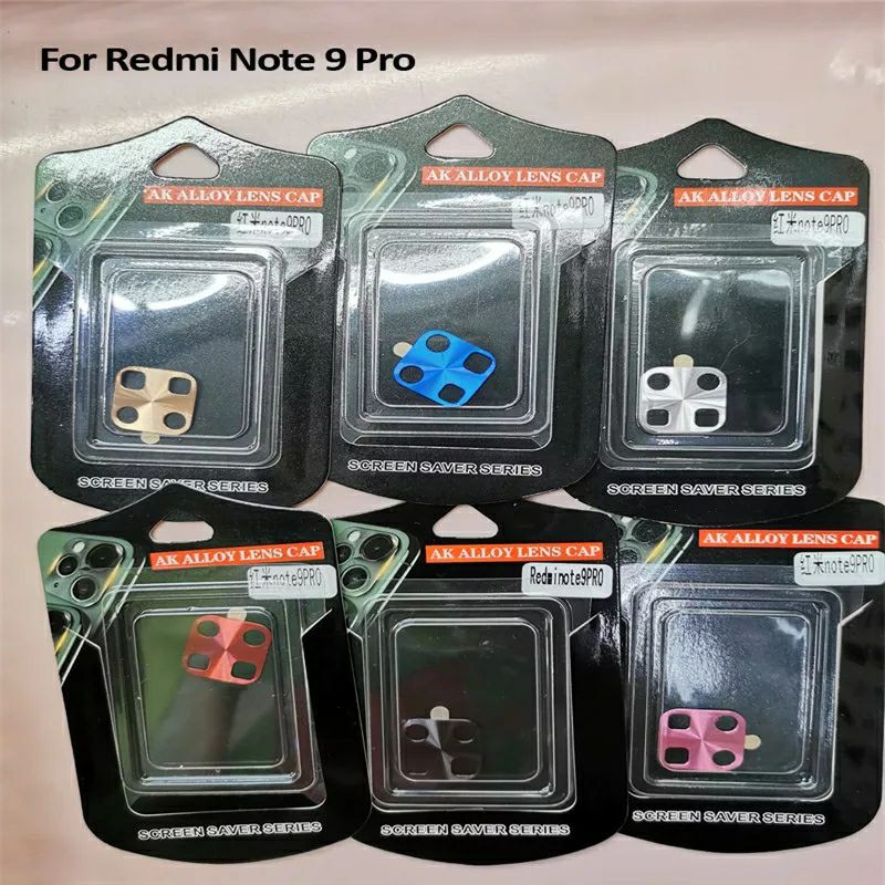 Ring Metal Pelindung Kamera Xiaomi Redmi Note 9 / 9 Pro Lens Protector Premium