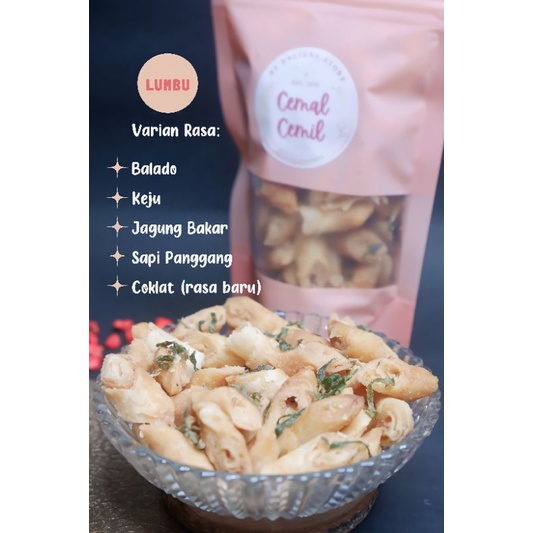 

Cemilan Kriuk - LumBu (Lumpia Bumbu) HOMEMADE