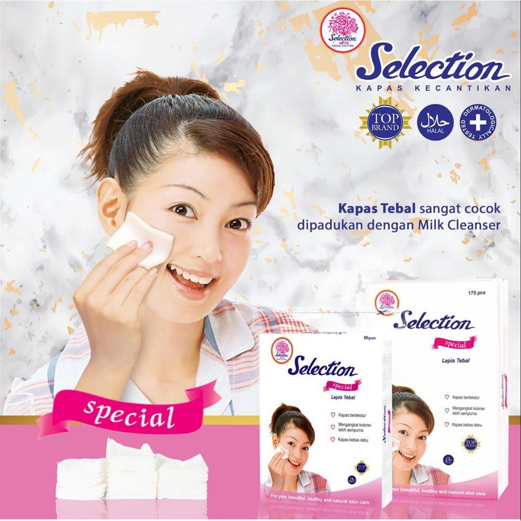 Selection Facial Cotton - Kapas Wajah