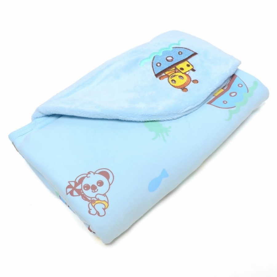 Babybee Fluffy Hooded Blanket for Baby Selimut Topi Bayi