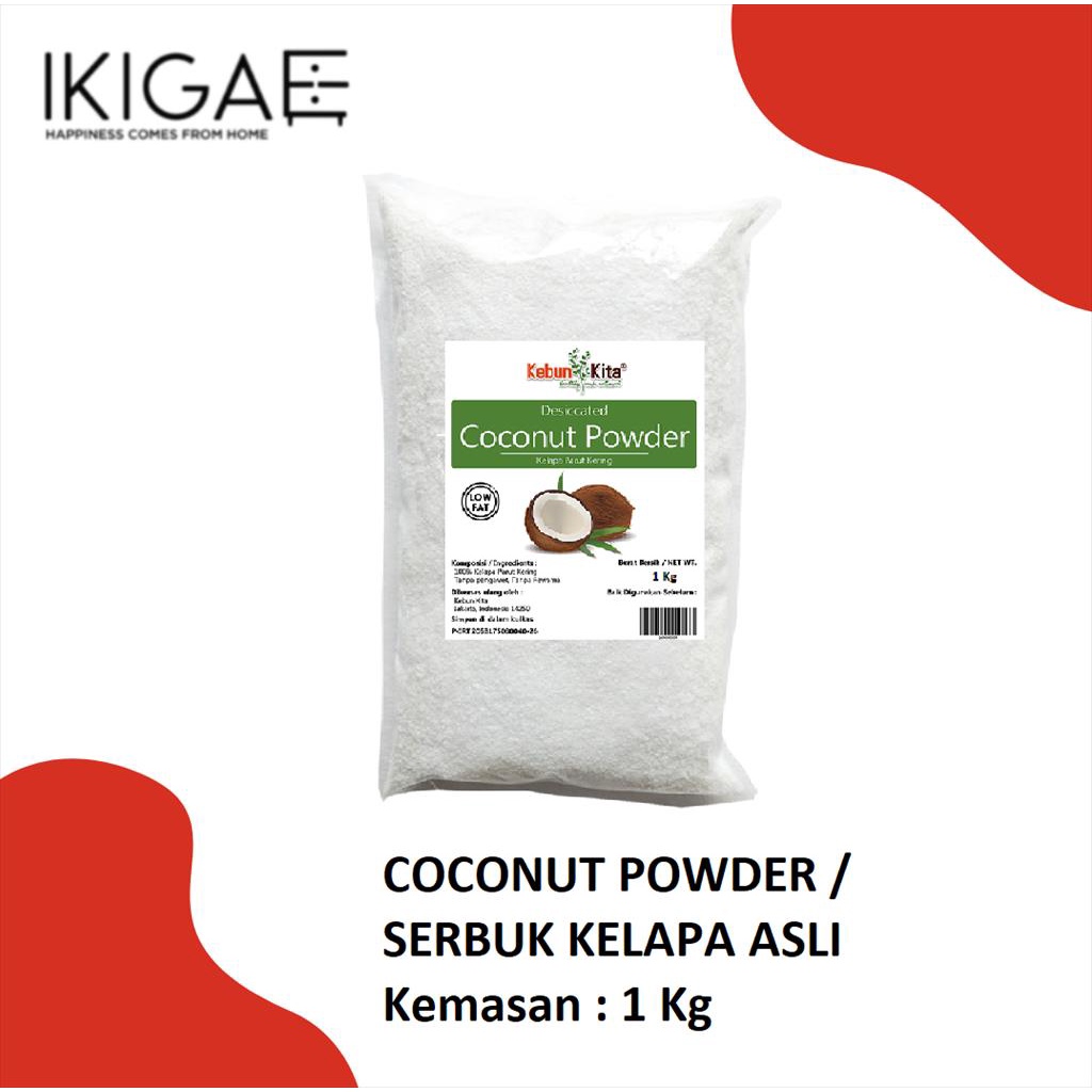 

COCONUT POWDER / KELAPA SERBUK ASLI KEMASAN 1 KG