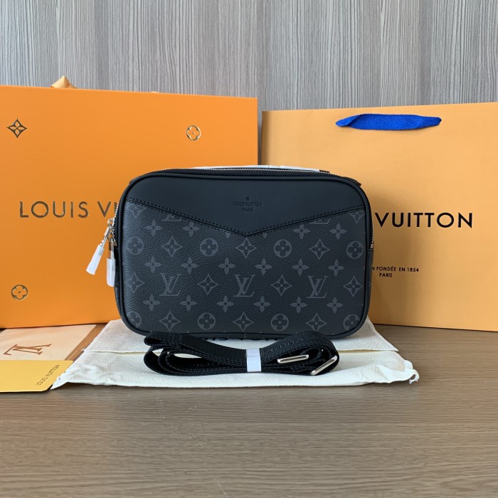 TAS PRIA SLEMPANG KULIT ASLI IMPORT MODEL TERBARU 030