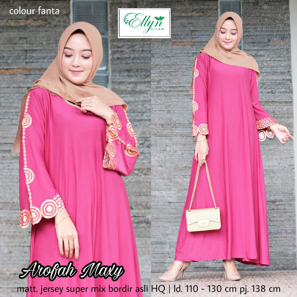 NEW Dress Murah Arofah maxy