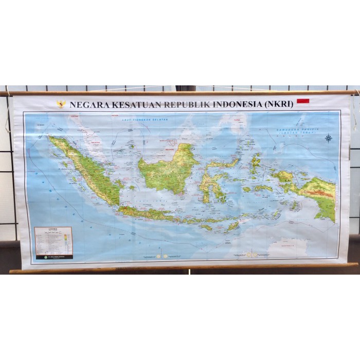 Peta Indonesia NKRI Besar Peta Dinding