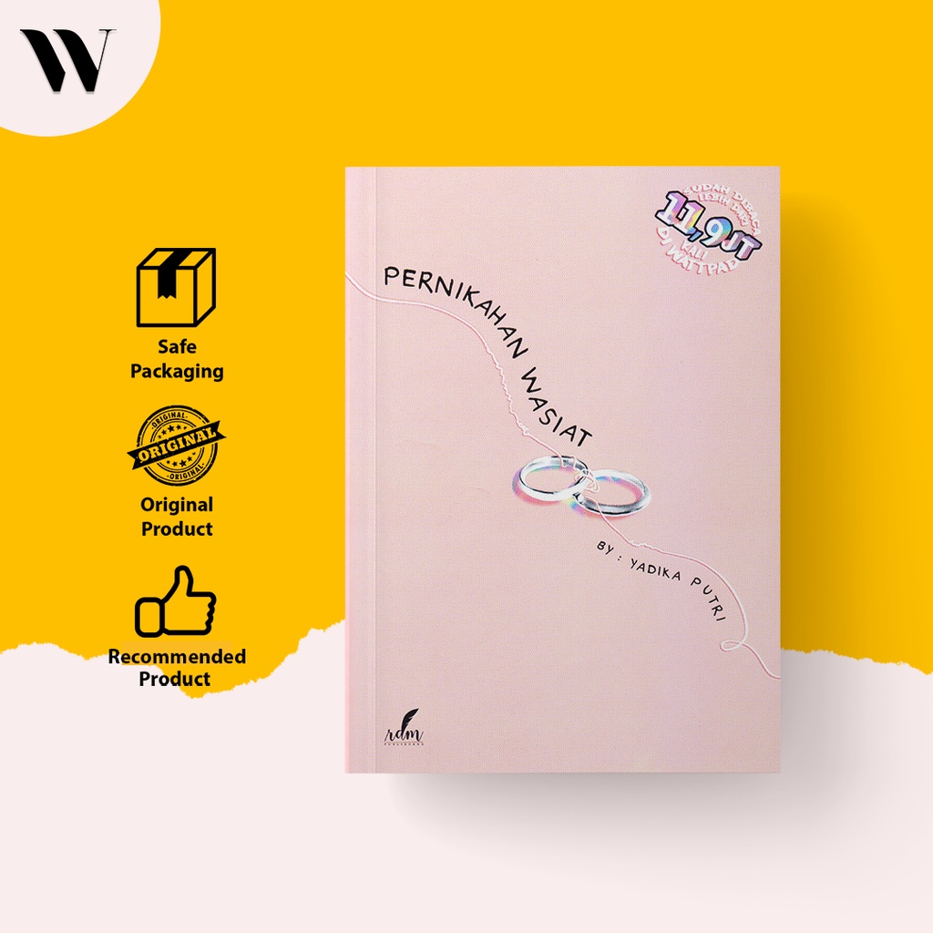 Novel "PERNIKAHAN WASIAT" by YADIKA PUTRI terbaik terlaris baru original