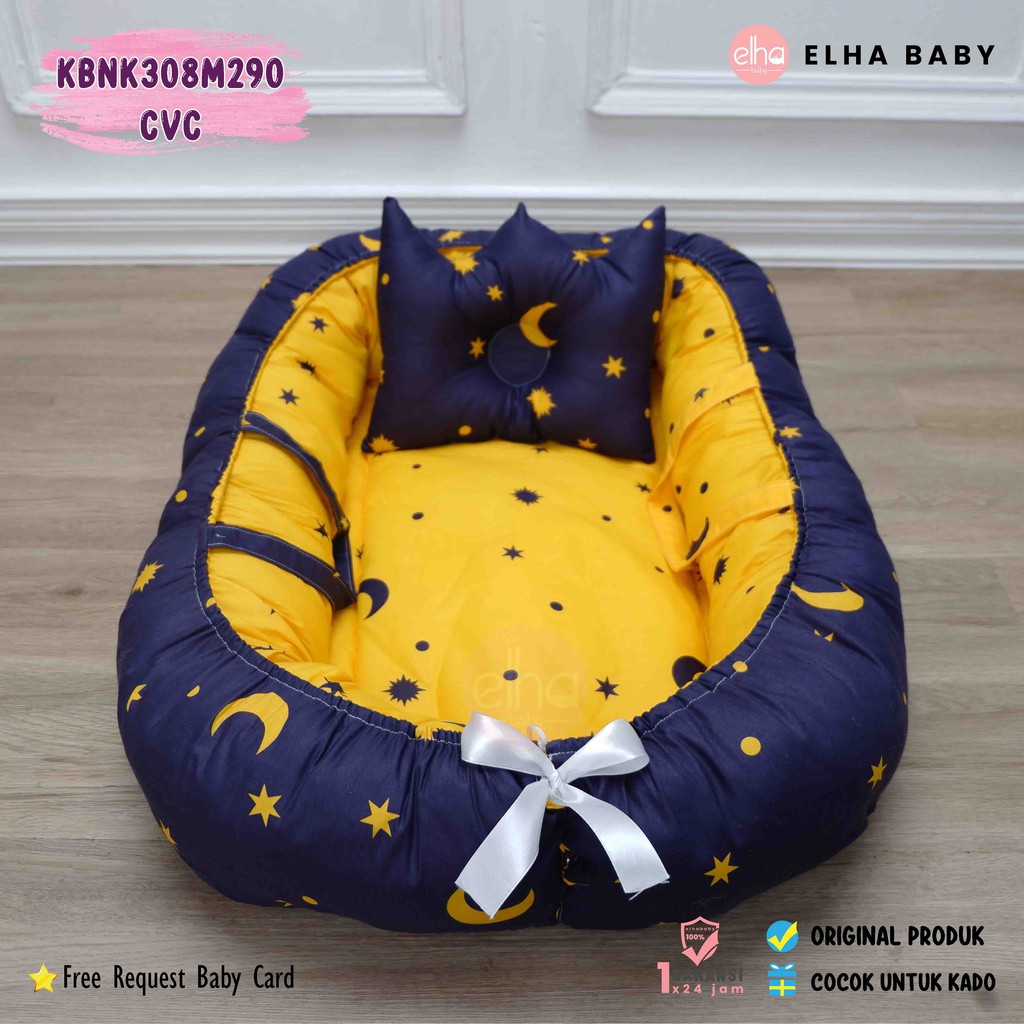 Kasur Bayi Perahu Nest Lengkap Kelambu Tempat Tidur Bayi Karakter Perlengkapan Bayi Baru Lahir