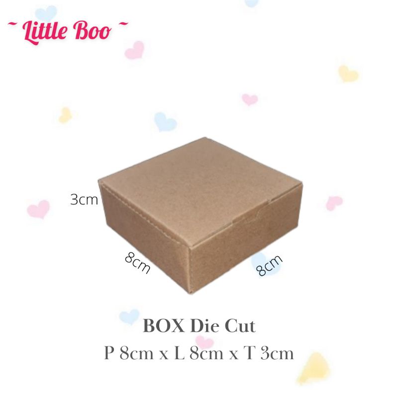 

Kardus 10x10x5 | dusbox box kardus box dus packing Die Cut kotak packing 8cmx8cmx3cm