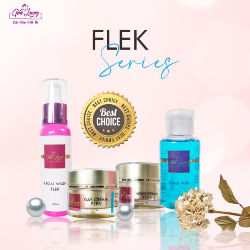 GLOW LUXURY SKINCARE BPOM FLEK SERIES
