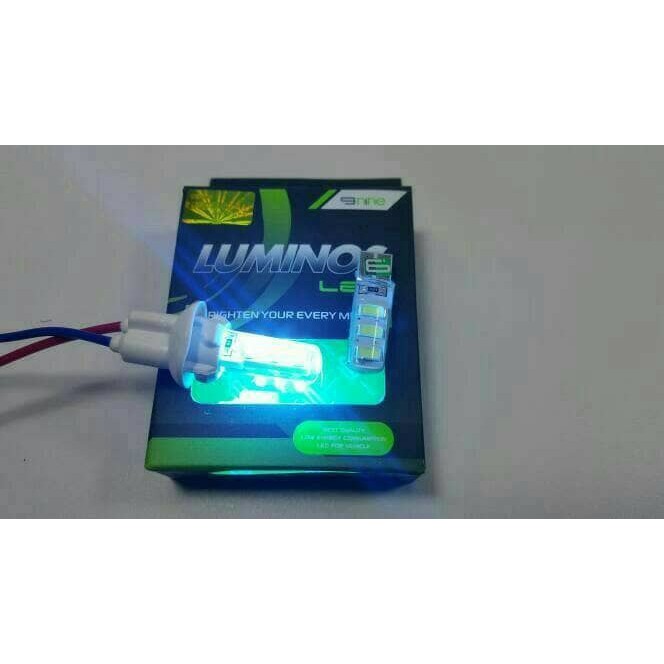 LED SENJA T10 LUMINOS ( TERSEDIA ICE BLUE,RED,WHITE,PURPLE,GREEN,BLUE)