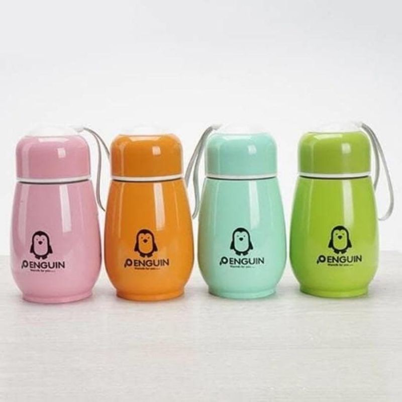 READY BANDUNG Termos Mini (300ML), termos air minum, botol air minum murah, termos penguin