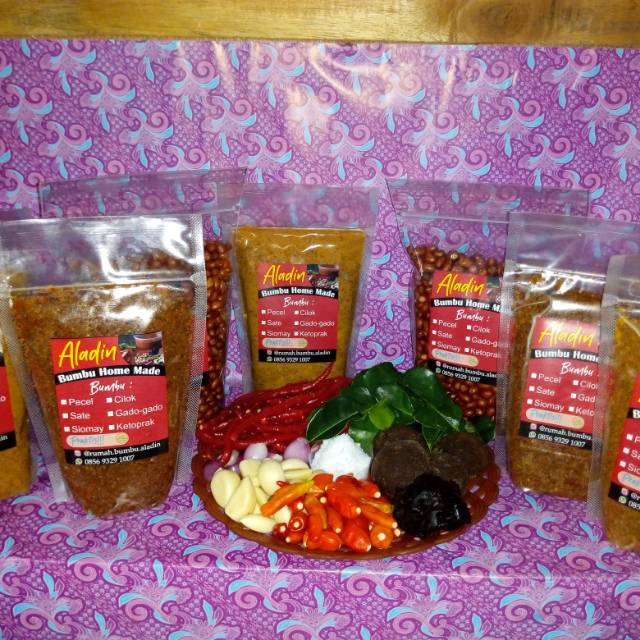 

bumbu ketoprak/ gado gado/ cilok/ sate