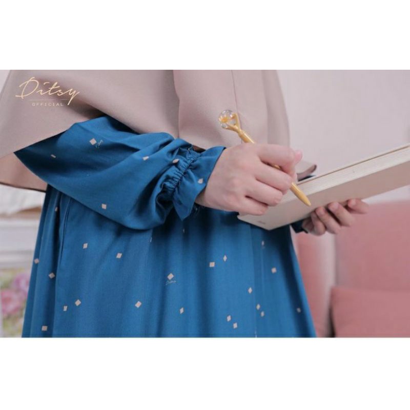 Ditsy jumbo scatolla prussian NG