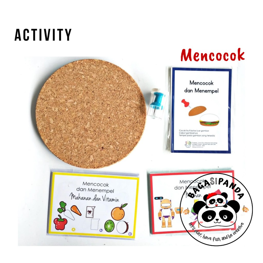 Jual Mainan Edukasi Motorik Anak / Alat Mencocok termasuk 10 gambar