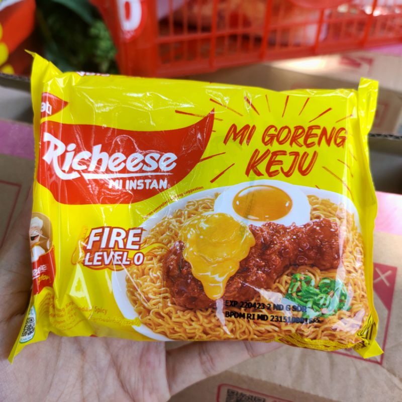 

Mie Richeese Goreng Keju Viral Level 0