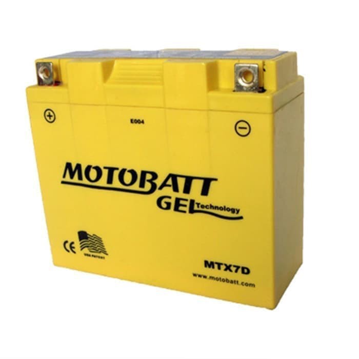 Aki Motor Honda Tiger 2000 MTX7D Motobatt Accu Kering Gel