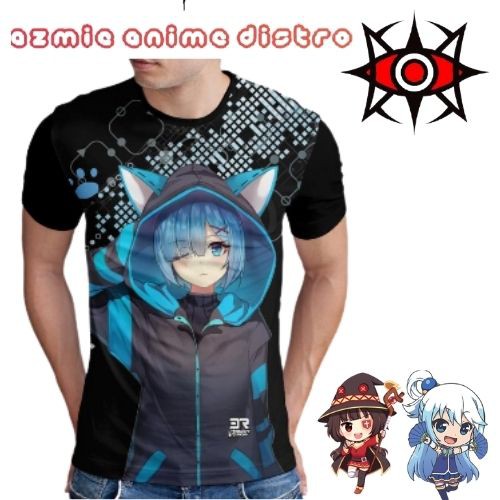 kaos Printing Anime Re Zero Rem