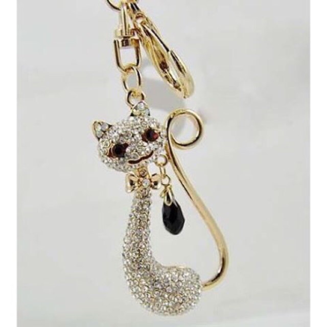 Bag charm swarovski