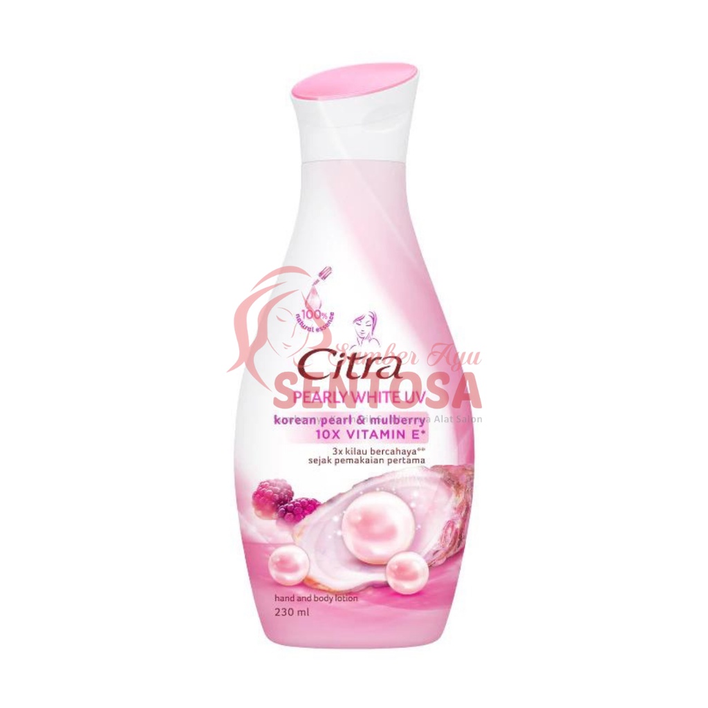 CITRA HAND &amp; BODY LOTION PEARLY WHITE UV 230 ML