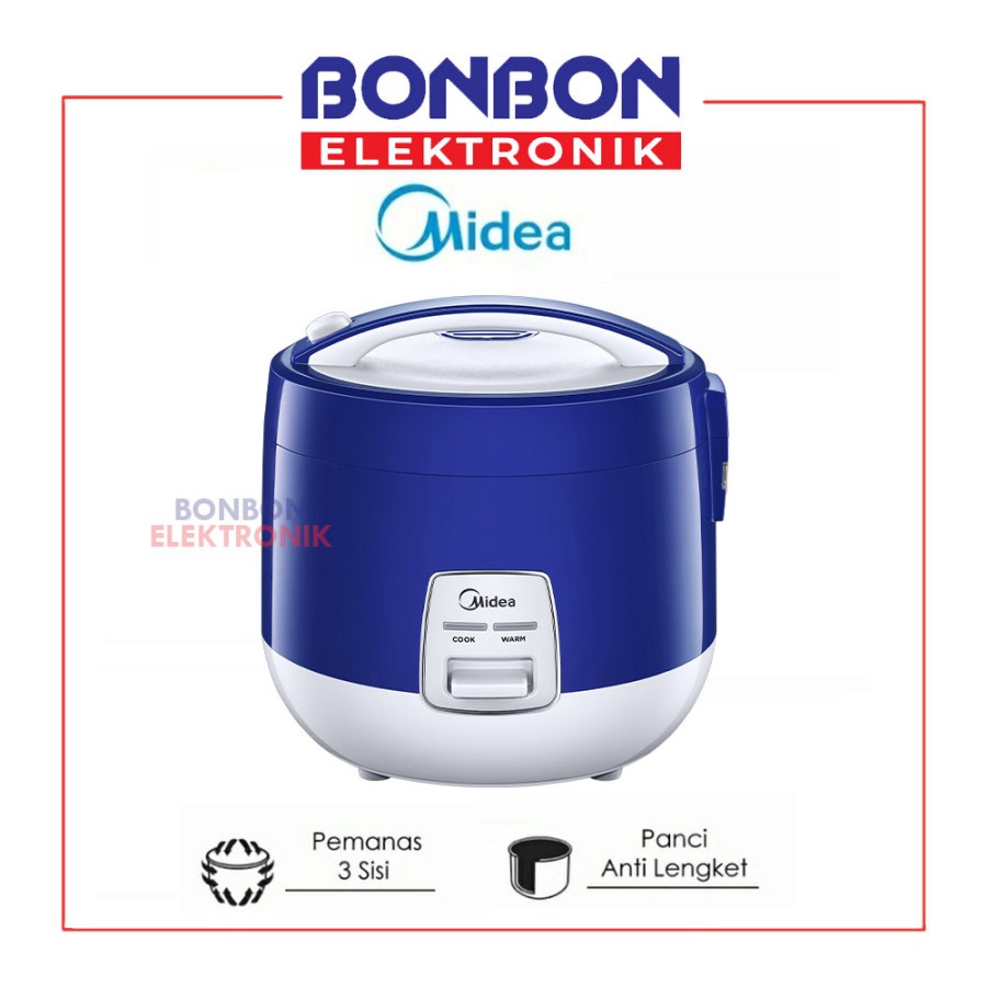 Midea Rice Cooker MRM5001B 1.8L / MRM 5001B / MRM5001 Magic Com