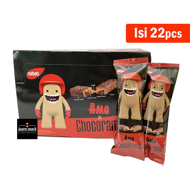 Amo Chocorama Nabati 1 Box Isi 20pcs x 14gr