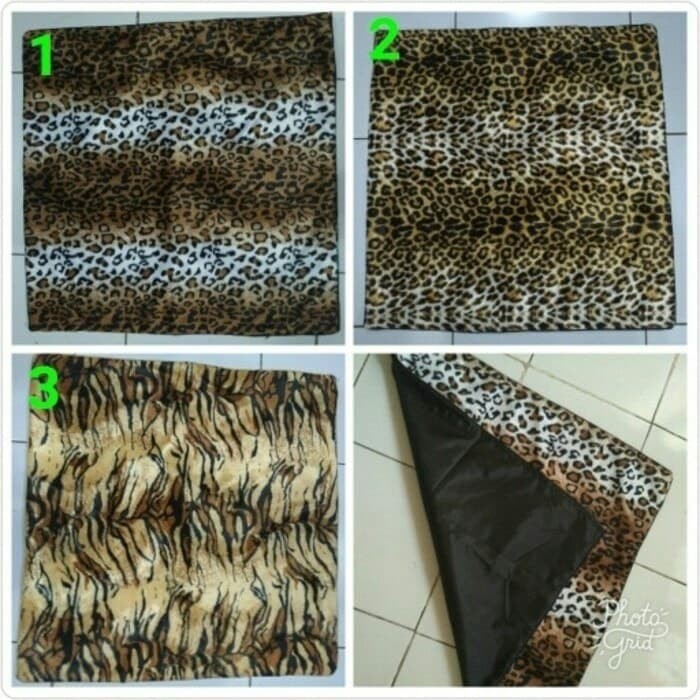 Sarung Bantal 60x60 cm - Sarung bantal Sofa Kursi motif Harimau