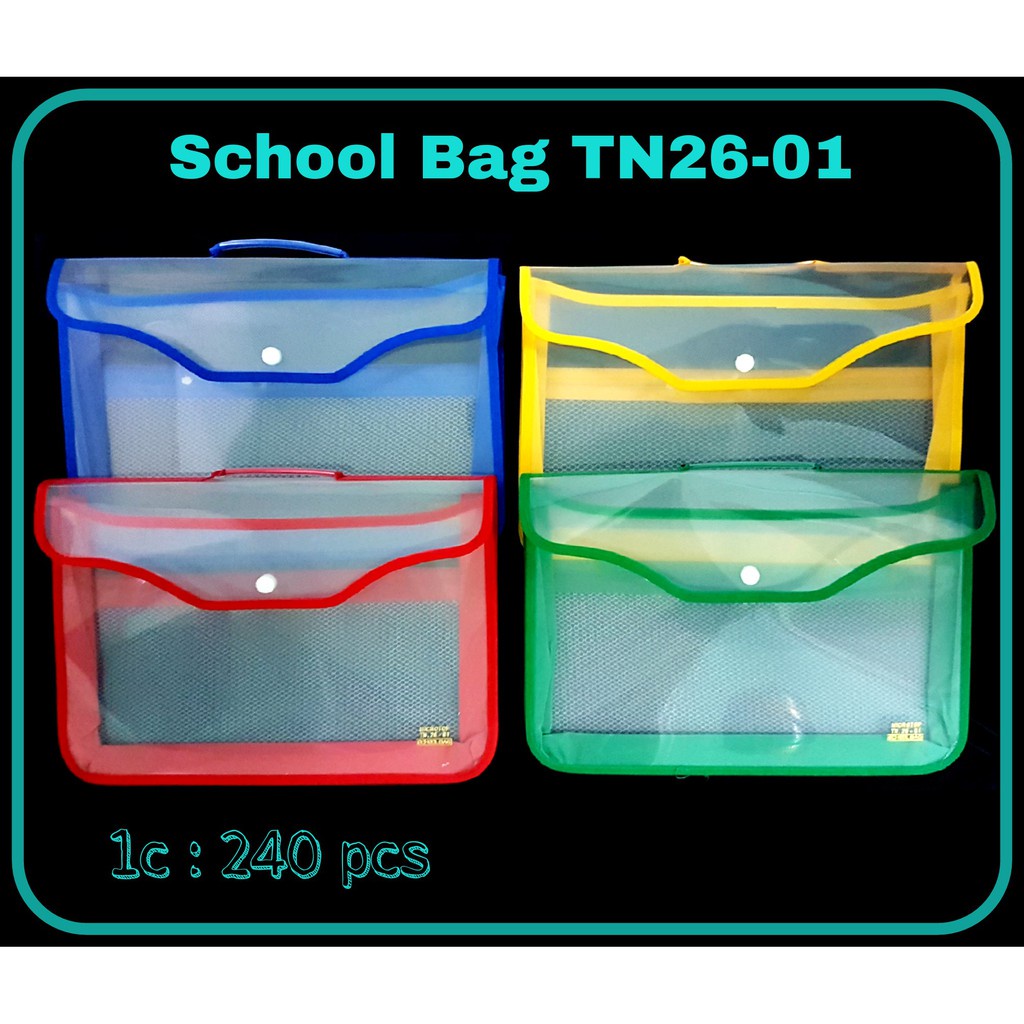 

MJ Map School Bag MICROTOP TN26-01 / Map Kancing / Map Tenteng/Map File/File Holder