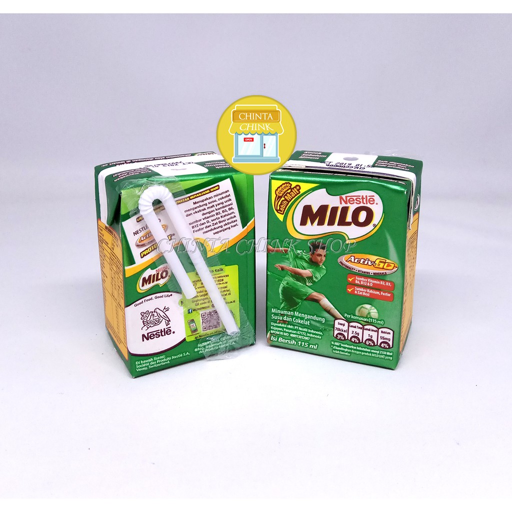 

Susu MILO UHT Coklat Actigen-E Kotak 115ml