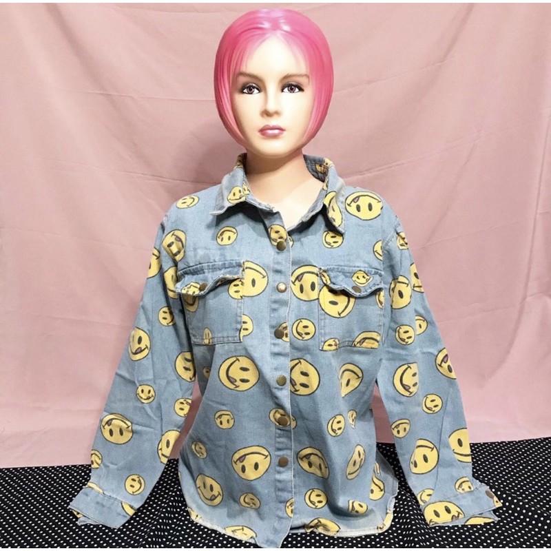 Smiley Jacket Jeans Imported from Singapore RFL Outfit