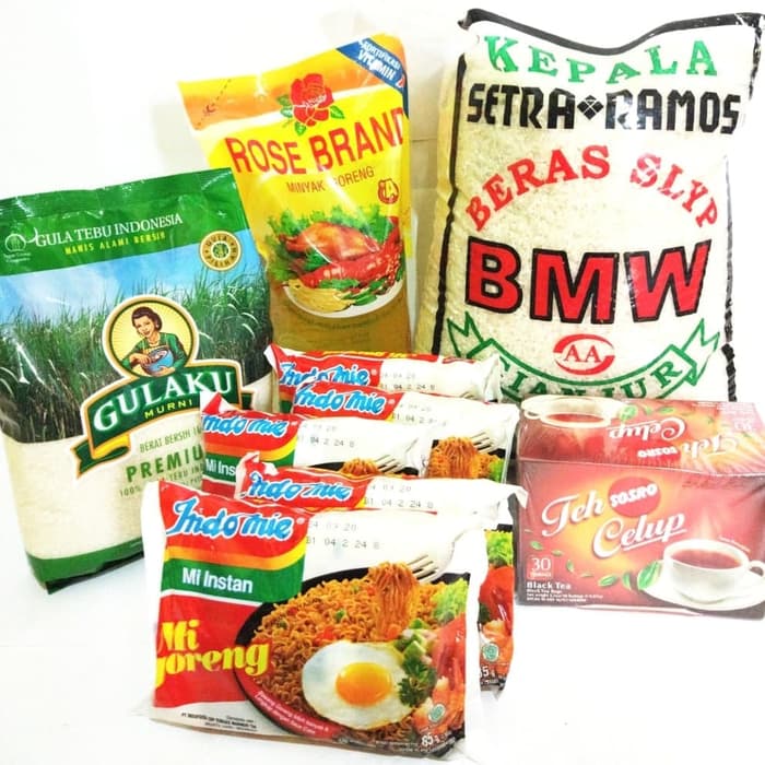 

Stop Scroll Di Paket Sembako ( Beras Bmw 5 L , Minyak 1 L, Gulaku 1 Kg, Indomie, Teh)